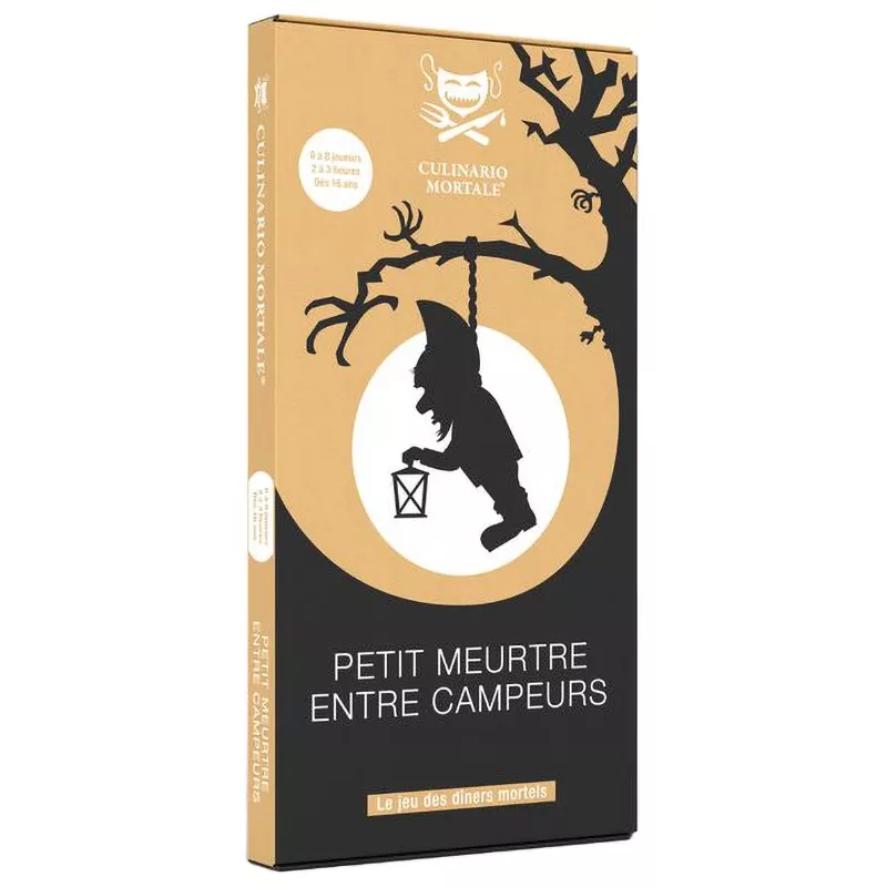Jeu d'enquête Culinario Mortale : Petit meurtre entre campeurs - En quête de jeux