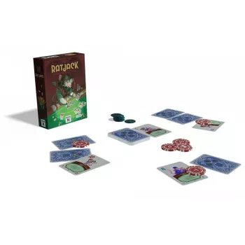 Jeu de cartes - Ratjack - En quête de jeux
