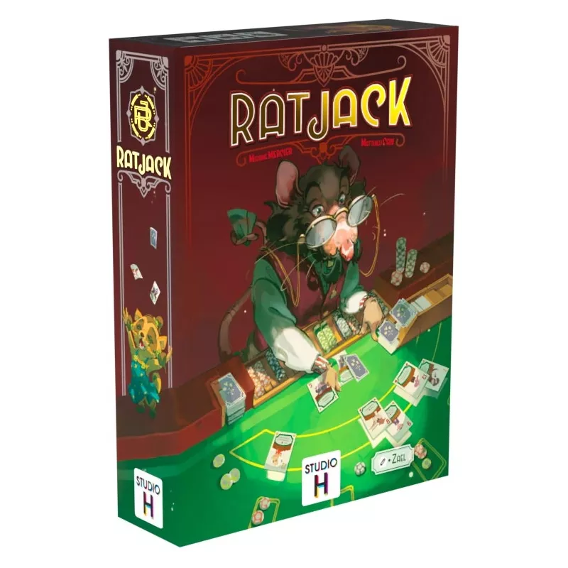 Jeu de cartes - Ratjack - En quête de jeux
