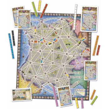 Extension France/old west Aventuriers du Rail - En Quête de Jeux