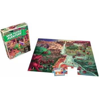 Puzzle aventure enfant - Mon puzzle aventure : Terre Ocre - En quête de jeux
