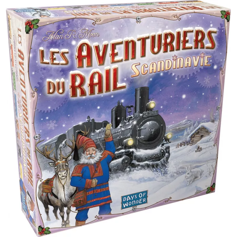Jeu Les Aventuriers du Rail Scandinavie - En Quête de Jeux Jeu Les Aventuriers du Rail Scandinavie - En Quête de Jeux