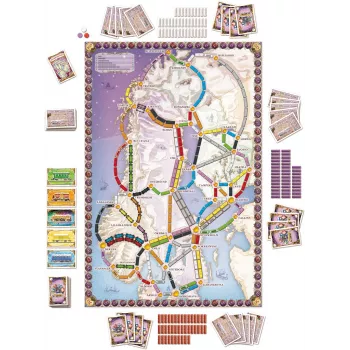 Jeu Les Aventuriers du Rail Scandinavie - En Quête de Jeux