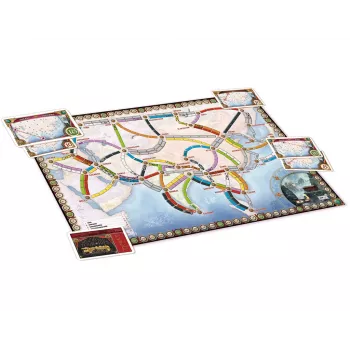 Extension Asie les aventuriers du Rail - En Quête de Jeux