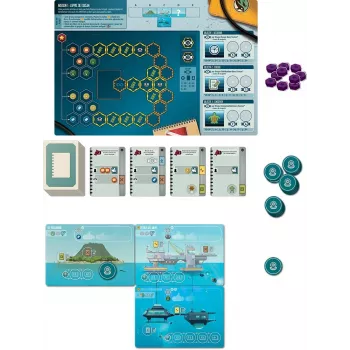 Jeu Endeavor - Eaux Profondes - En Quête de Jeux