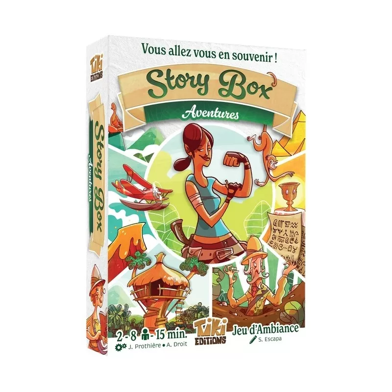 Story Box Aventures | Jeu d’ambiance narratif coopératif