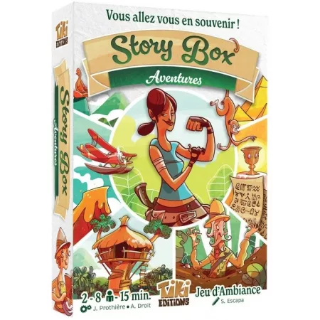 Jeu d'ambiance narratif - Story Box : Aventures - En Quête de Jeux