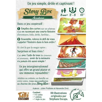 Story Box Aventures | Jeu d’ambiance narratif coopératif
