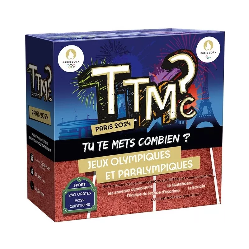 Jeu de quiz TTMC? - Paris 2024 - En Quête de Jeux