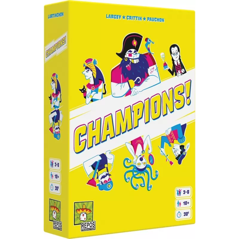 Jeu d'ambiance Champions ! - En Quête de Jeux Jeu d'ambiance Champions ! - En Quête de Jeux