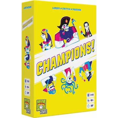 Jeu d'ambiance Champions ! - En Quête de Jeux