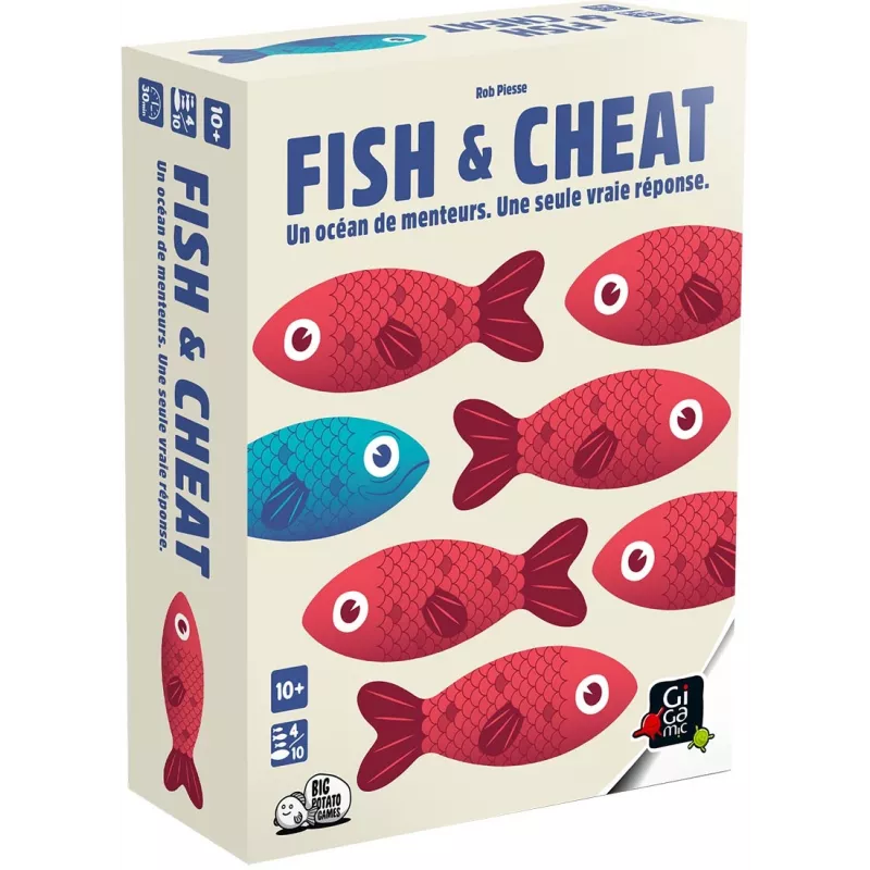 Jeu d'ambiance Fish & Cheat - En Quête de Jeux
