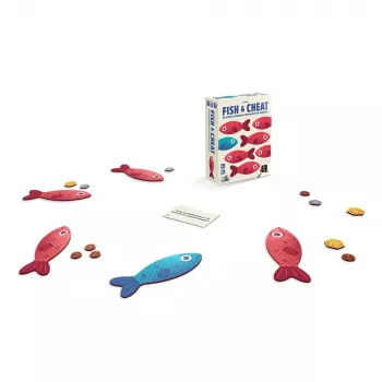 Jeu d'ambiance Fish & Cheat - En Quête de Jeux