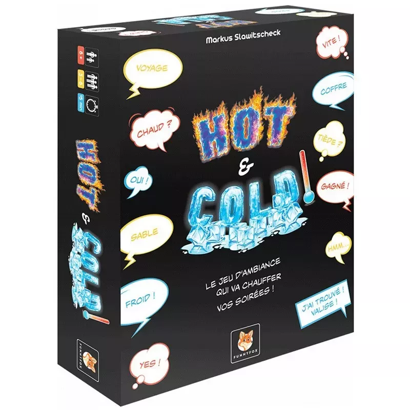 Jeu d'ambiance Hot & Cold - En Quête de Jeux