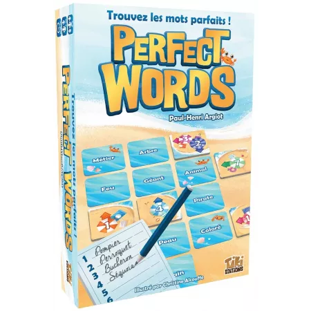 Jeu d'ambiance Perfect Words - En Quête de Jeux