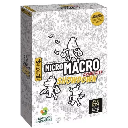 MicroMacro Crime City 4 Showdown | Jeu d'enquête