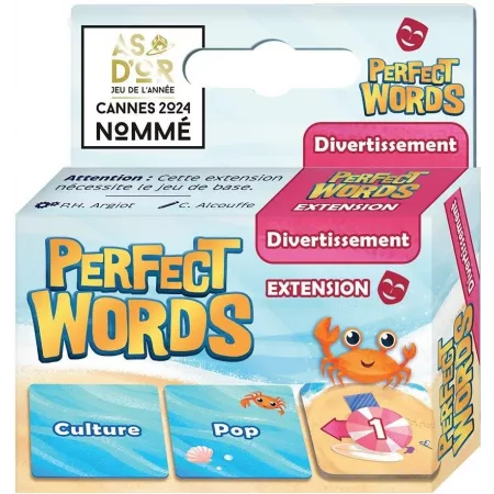 Extension Divertissement pour  Perfects Words - En Quête de Jeux