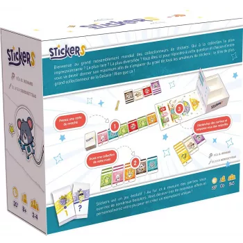 Jeu de collection Stickers - En Quête de jeux
