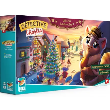 Calendrier de l'avent Détective Charlie. En Quête de Jeux