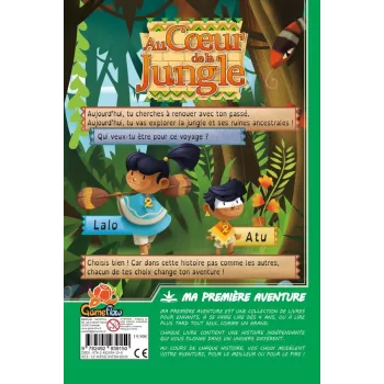 Livre-jeu ma première aventure - En Quête de Jeux