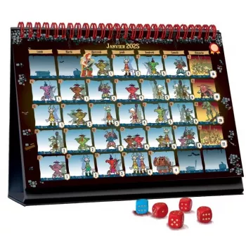 Calendrier - 365 AVENTURES - Le Donjon - En quête de jeux