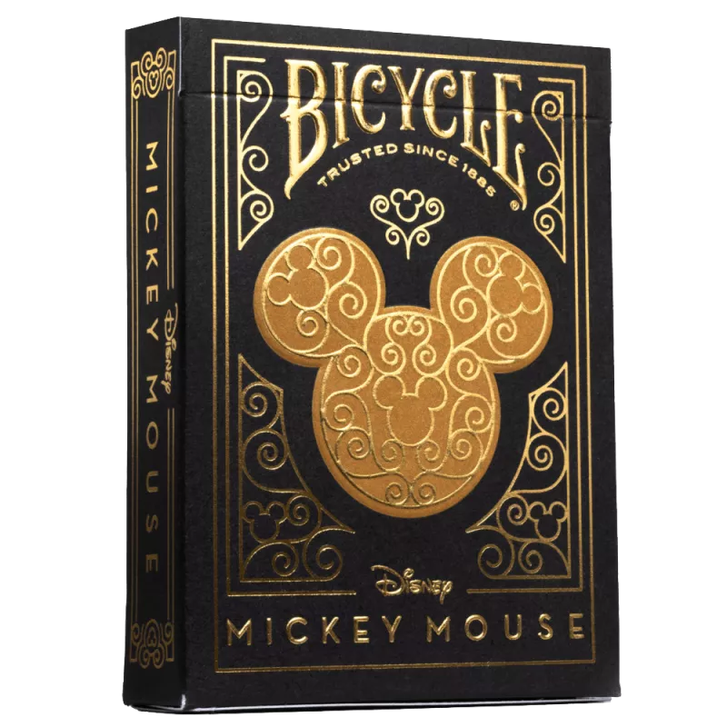 Bicycle Disney : Mickey Black & Gold - En Quête de Jeux