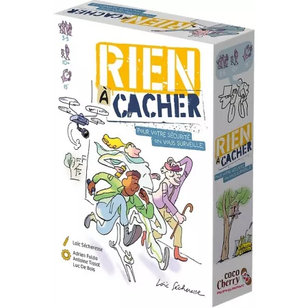 Jeu de défausse - Rien à cacher - En quête de jeux