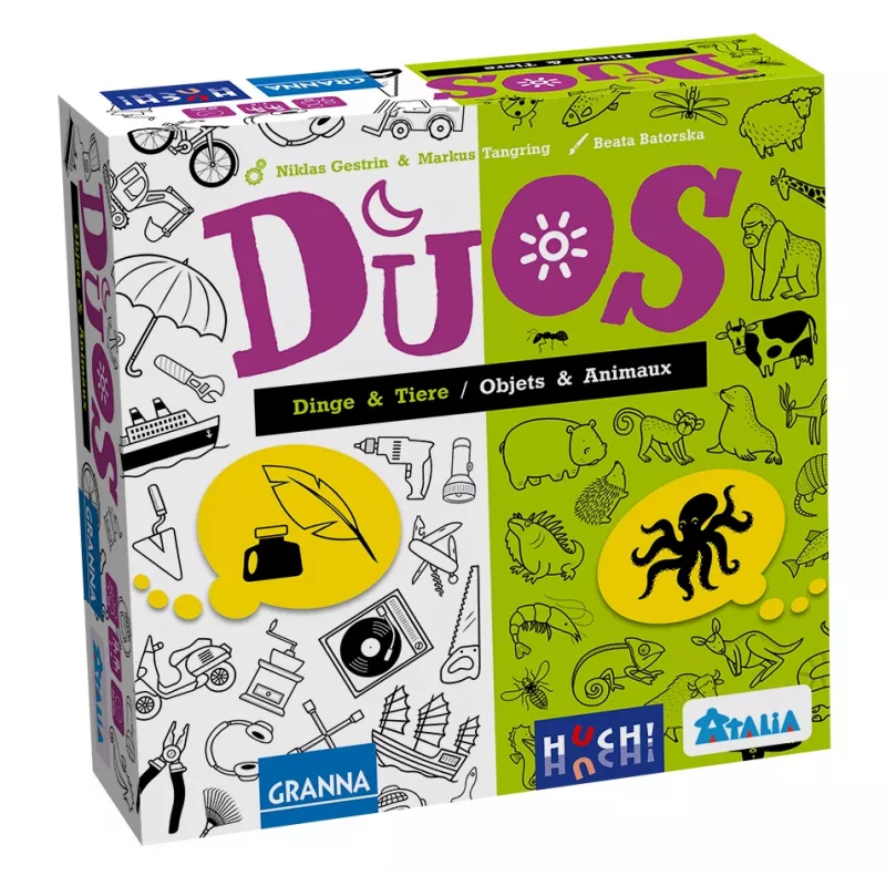 Jeu d'ambiance Duos - En Quête de Jeux