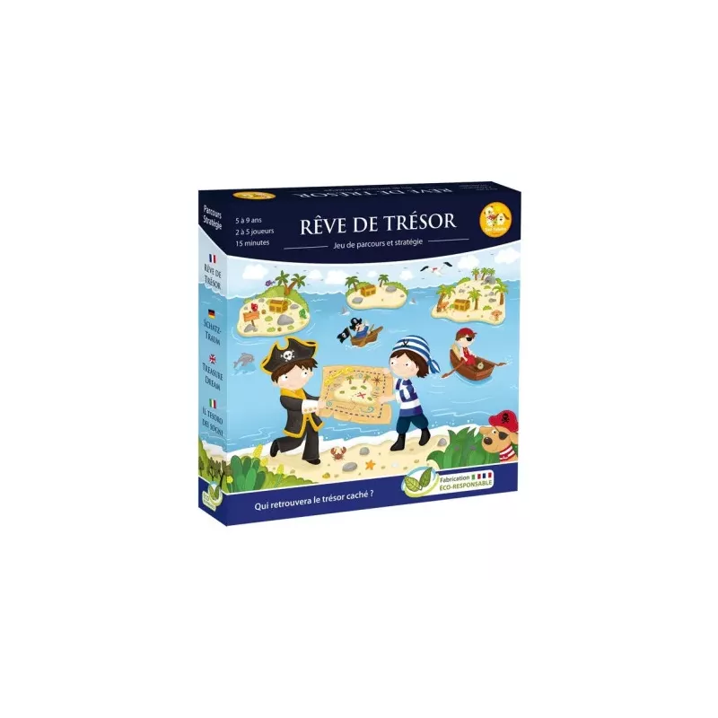 Jeu enfants Rêve de Trésor - En Quête de Jeux