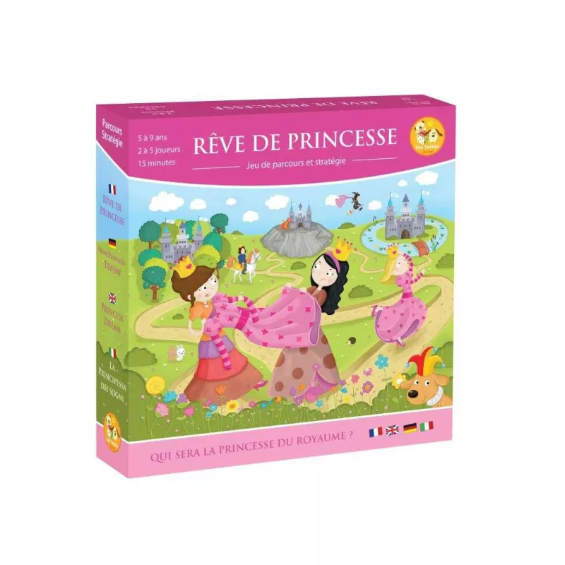 Jeu enfants Rêve de Princesse - En Quête de Jeux Jeu enfants Rêve de Princesse - En Quête de Jeux