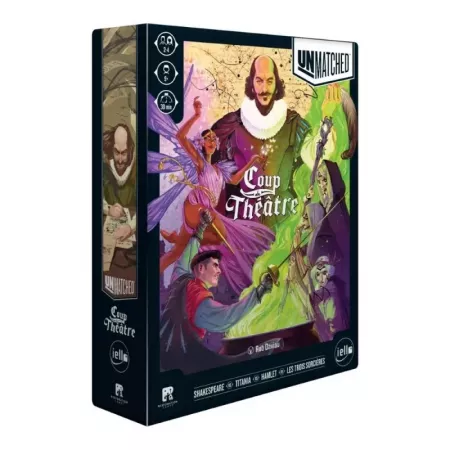 Jeu d'affrontement - Unmatched : Coup de Théâtre - En quête de jeux