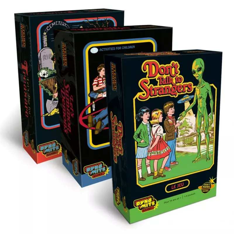 Jeu d'ambiance rétro - Coffret Steven Rhodes - En quête de jeux Jeu d'ambiance rétro - Coffret Steven Rhodes - En quête de jeux