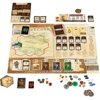 Jeu coopératif - Robinson Crusoé - Aventures sur l'île maudite - En quête de jeux