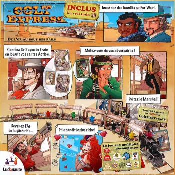 Colt express - Edition Anniversaire ! - En Quête de Jeux...