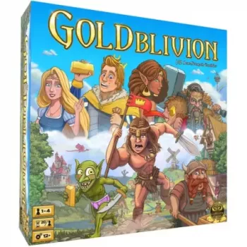 Jeu de deck-building GOLDblivion - En quête de jeux