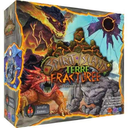 Extension Terre Fracturée - Spirit Island - En Quête de Jeux