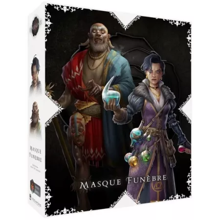 Extension Masque funèbre pour le jeu Black Rose Wars Renaissance  - En Quête de Jeux