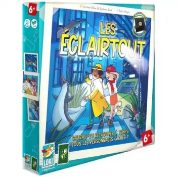 Jeu d'enquête enfant - Les Eclairtout - En quête de jeux