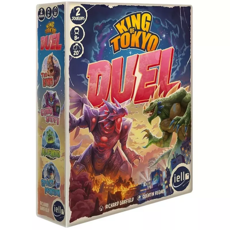 Jeu d'affrontement - King of Tokyo - Duel - En quête de jeux Jeu d'affrontement - King of Tokyo - Duel - En quête de jeux