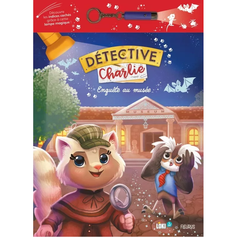 Livre-jeu d'enquête - Détective Charlie : Enquête au musée - En quête de jeux