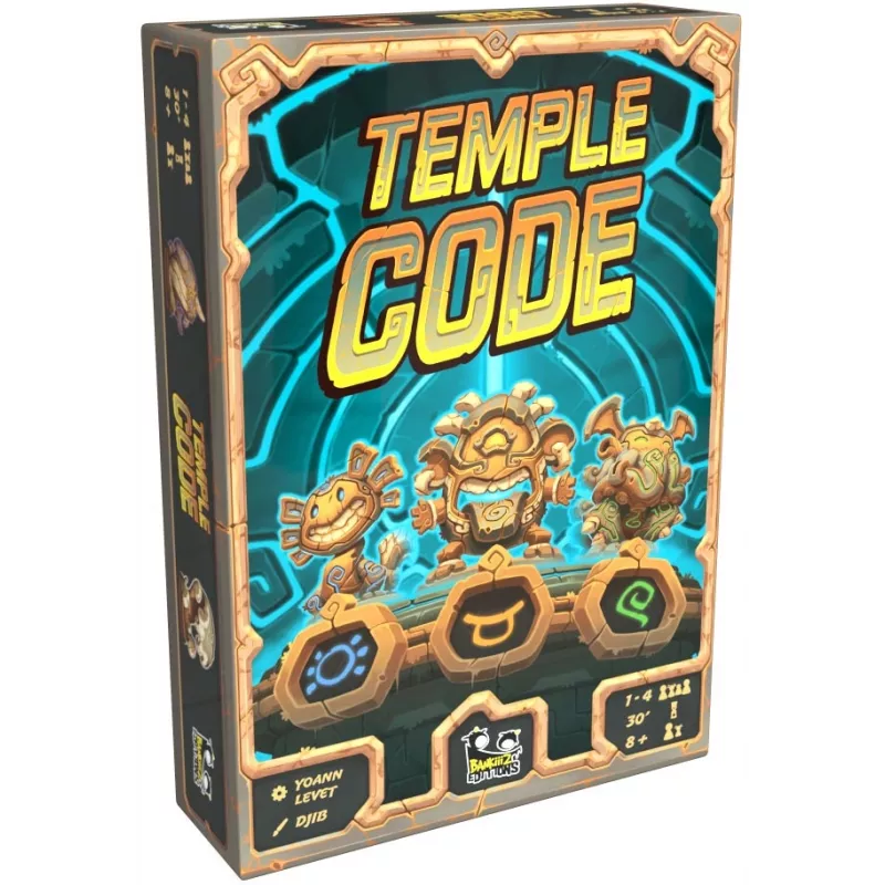 Jeu de déduction - Temple Code - En Quête de Jeux Jeu de déduction - Temple Code - En Quête de Jeux