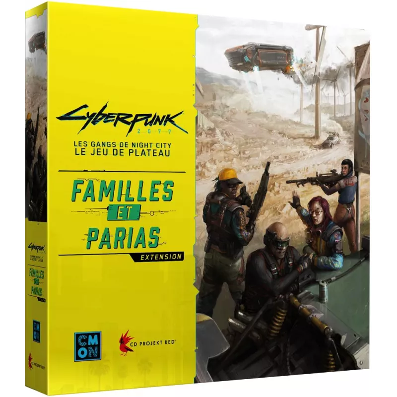 Extension Famille et parias pour le jeu Cyberpunk 2077 - En quête de jeux