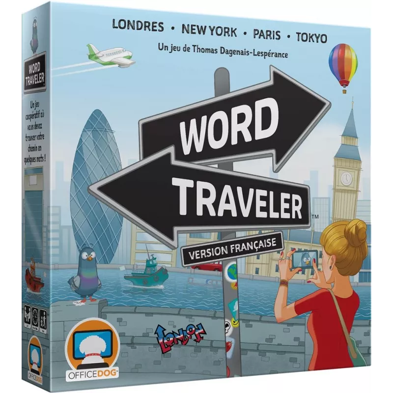 Jeu coopératif - Word Traveler - En quête de jeux