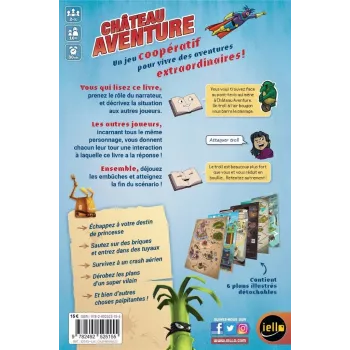Livre-jeu enfant - Château Aventure - La suite ! - En quête de jeux