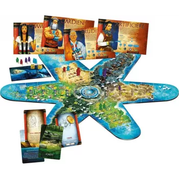 Atlantis Rising | Jeu coopératif de placement d’ouvriers