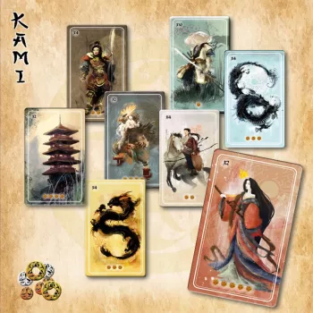 Kami | Jeu de cartes tactique inspiré du Goïta