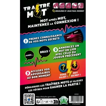 Jeu de mots et association d'idées - Traitre Mot - En quête de jeux