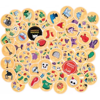 Dobble Anarchy Pancakes | Jeu d’observation rapide