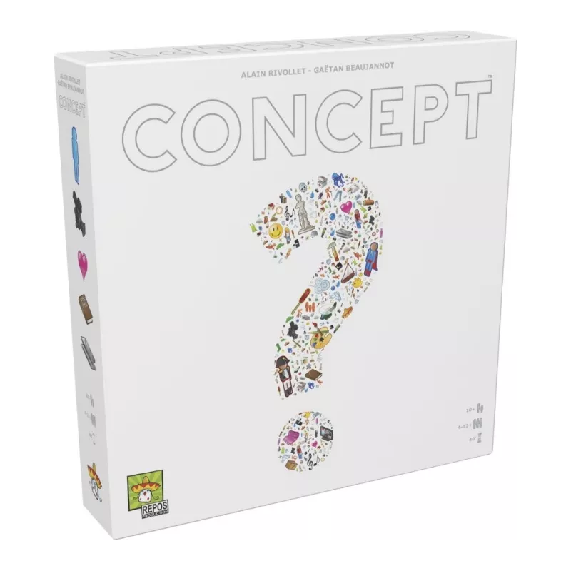 Jeu de déduction Concept - En Quête de Jeux