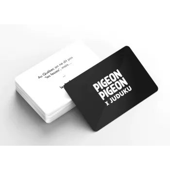 Jeu d'ambiance - Pigeon Pigeon X Juduku - En Quête de Jeux